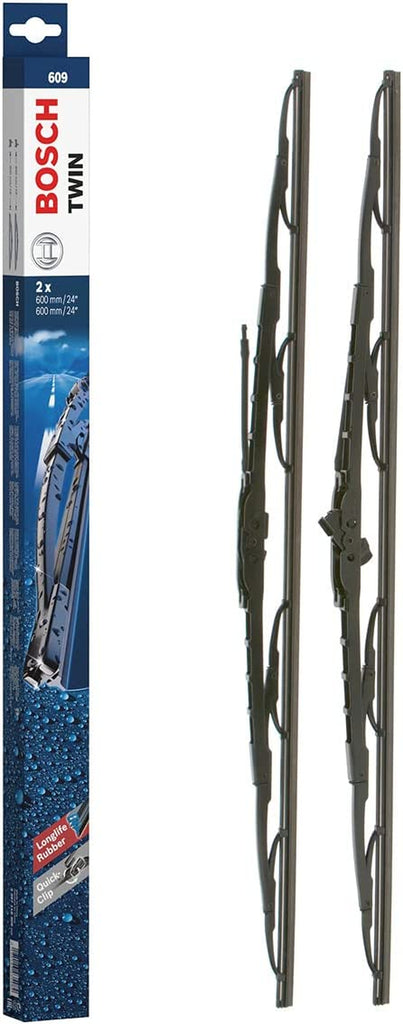 Wiper Blade Twin 609, Length: 600Mm/600Mm – Set of Front Wiper Blades
