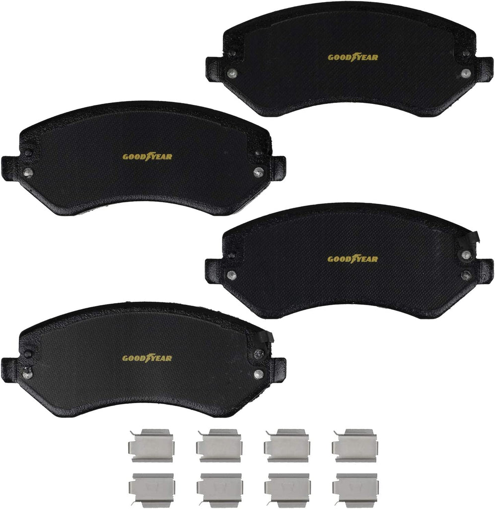 Front Brake Rotors Ceramic Pads Kit for 01-07 Chrysler Dodge Mini Van PRK39639F