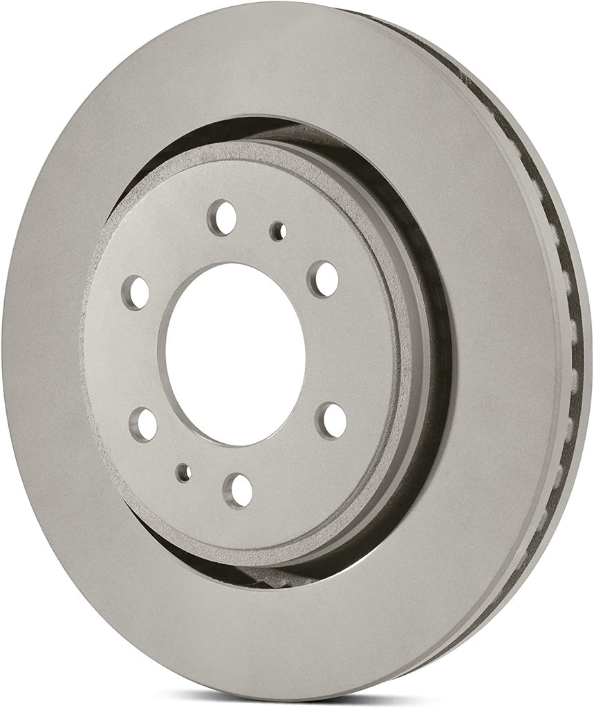 Brakes 2144064GY Antiox Coated Front Brake Rotor Automotive Vehicle Replacement Part for Buick Lucerne, Impala, Impala Limited, & Monte Carlo