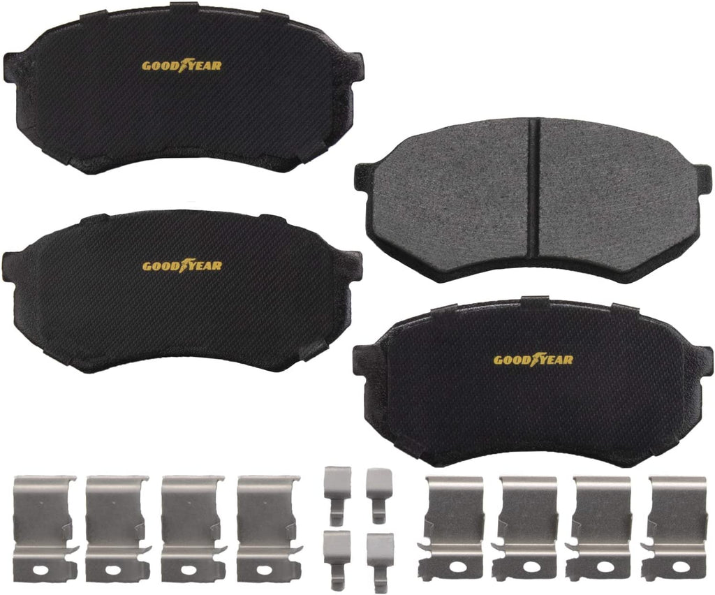 Front Ceramic Brake Pads for Chrysler, Mazda & More  GYD433