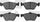 3000 Semi-Metallic Brake Pads 1311-0853-10-Front Set for 2004-2005 Mercedes-Benz E320, 2006-2009 Mercedes-Benz E350, 2007 Mercedes-Benz E280