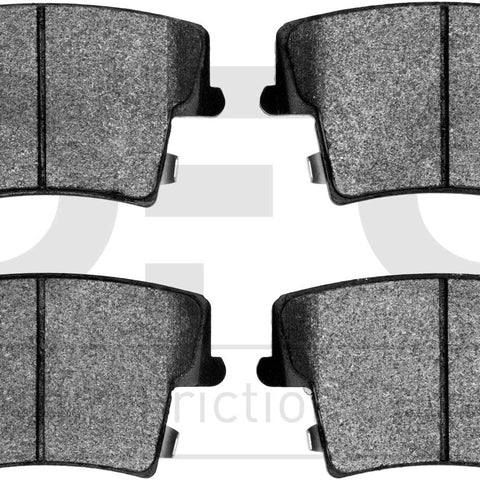 3000 Semi-Metallic Brake Pads 1311-1057-10-Rear Set for 2006-2008 Dodge Magnum, 2006-2014 Dodge Charger