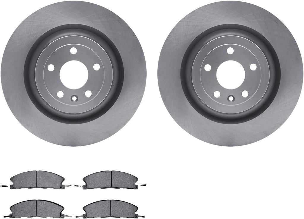 Front Brake Rotors with Heavy Duty Brake Pads 6202-99769