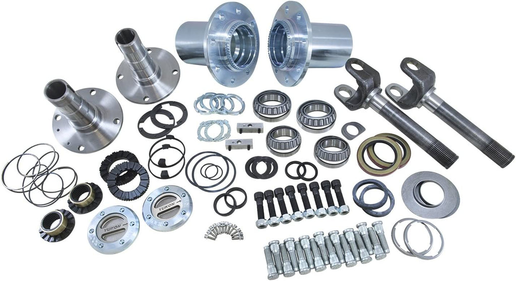 Gear & Axle (YA WU-04) Spin Free Locking Hub Conversion Kit for Dodge SRW Dana 60 AAM Differential