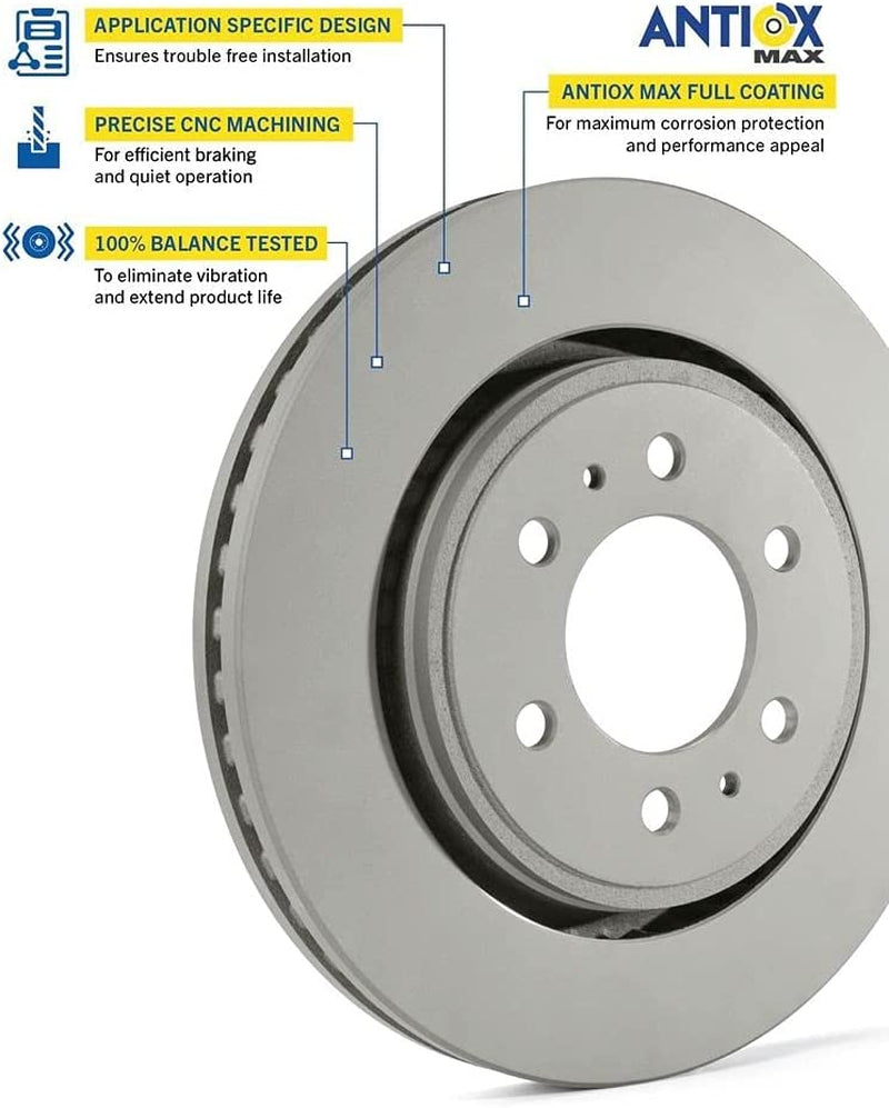 Rear Brake Rotor for Cadillac Chevy GMC Trucks & Vans  214542GY