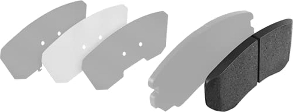 Front Brake Rotors with Ultimate Duty Performance Brake Pads 6402-54095