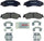 BC729 Quietcast Premium Ceramic Disc Brake Pad Set for Chevrolet: 1997-05 Blazer, 1997-04 S10; GMC: 1997-05 Jimmy, 1997-04 Sonoma; Isuzu: 1998-00 Hombre; Oldsmobile: 1997-01 Bravada; Rear