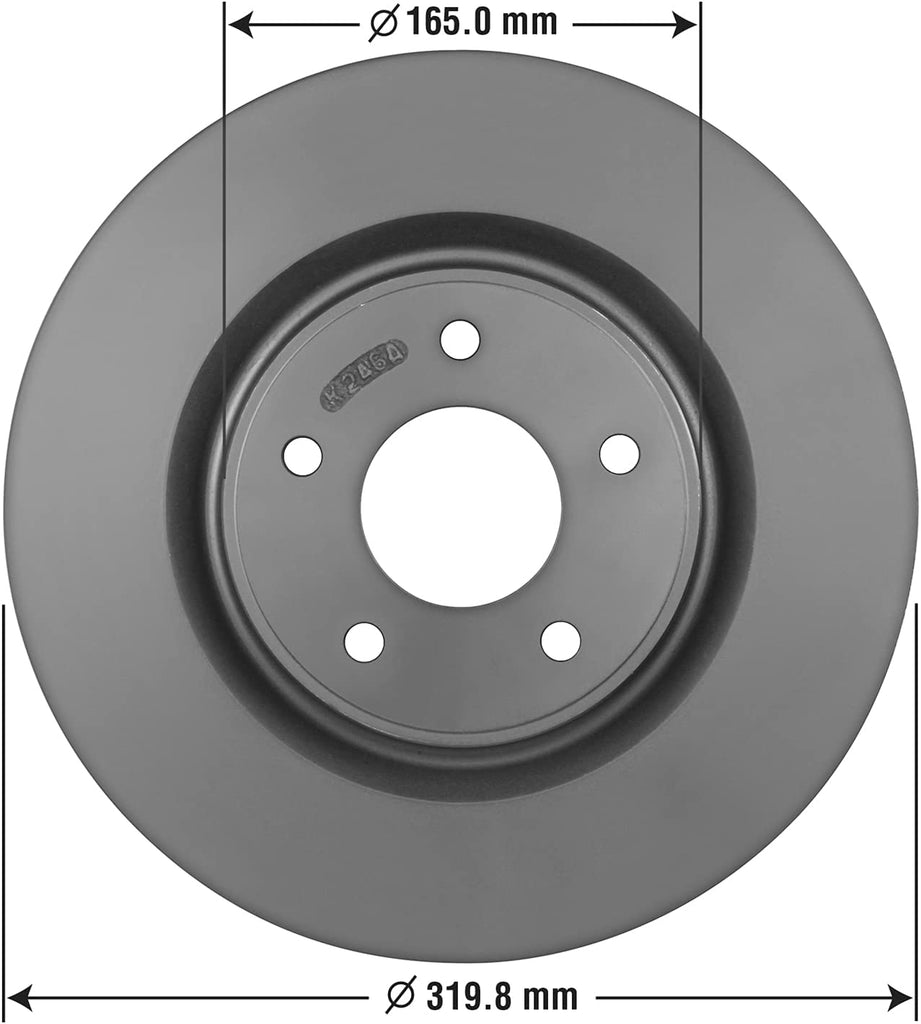 Front Brake Rotors Carbon-Ceramic Pads Kit for Infiniti G35 Nissan Murano & More