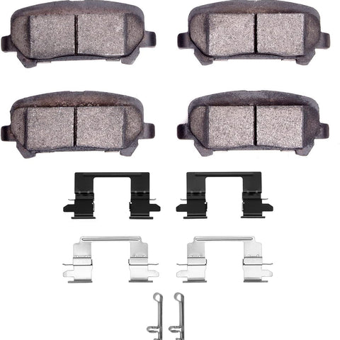 5000 Advanced Brake Pads - Ceramic and Hardware Kit