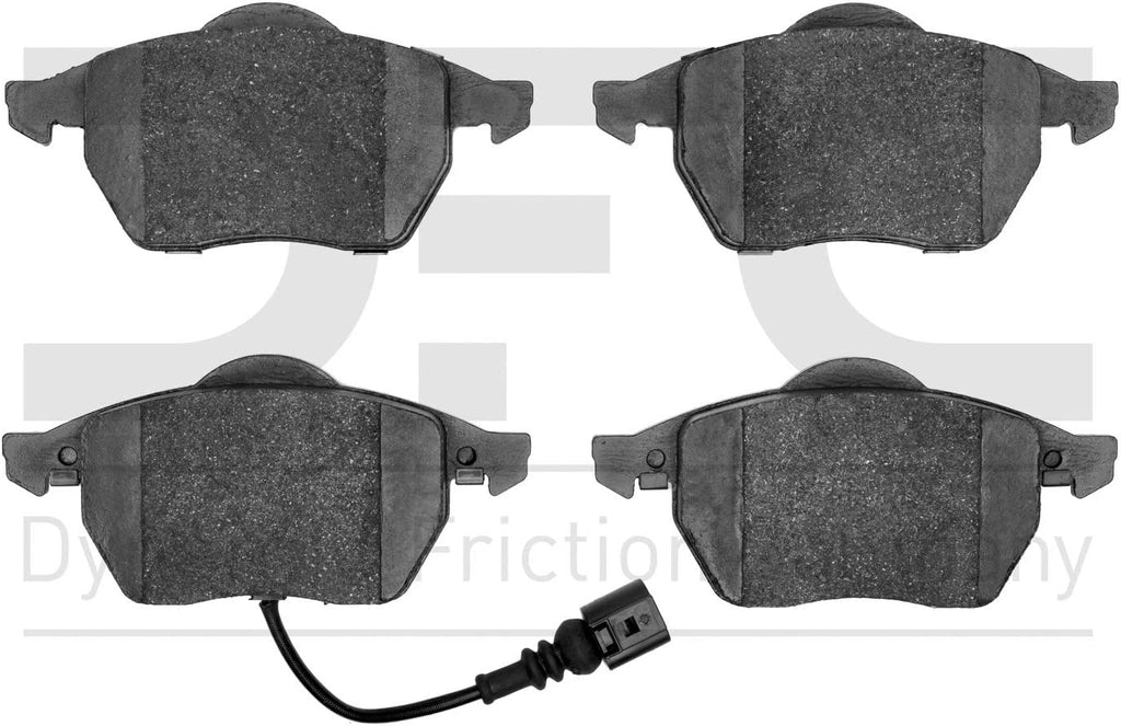3000 Semi-Metallic Brake Pads 1311-0687-10-Front Set for 1999-2006 Volkswagen Golf, 1999-2010 Volkswagen Beetle, 2000-2005 Volkswagen Jetta, 2000-2006 Audi TT, 2000-2006 Audi