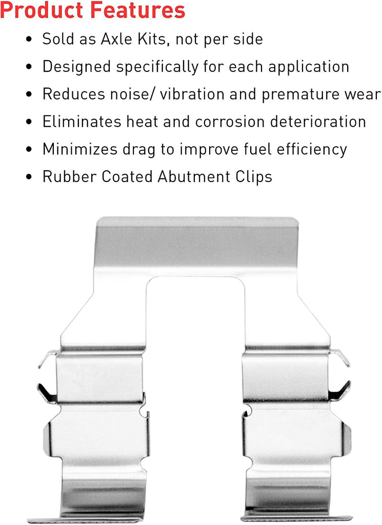 Rear Brake Rotors-Drilled and Slotted-Black with 5000 Advanced Brake Pads Includes Hardware 8512-76121