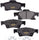 Rear Brake Pads for 2011-2020 Dodge Durango Jeep Grand Cherokee Goodyear D1498