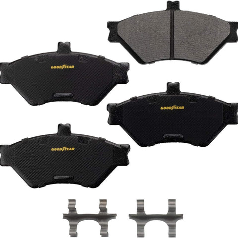 GYD659 Semi Metallic Front Brake Pads Vehicle Replacement Part for Ford Crown Victoria, Grand Marquis, Lincoln Town Car & More