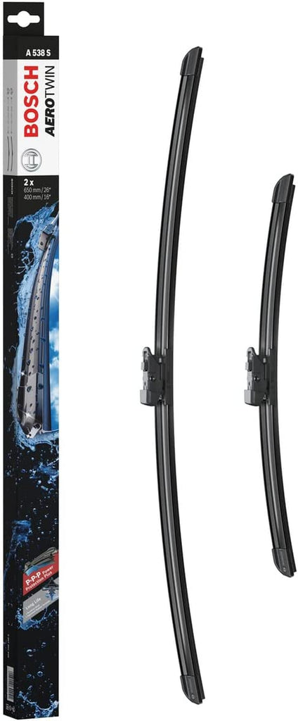 Wiper Blade Aerotwin A538S, Length: 650Mm/400Mm – Set of Front Wiper Blades - Only for Left-Hand Drive (EU)