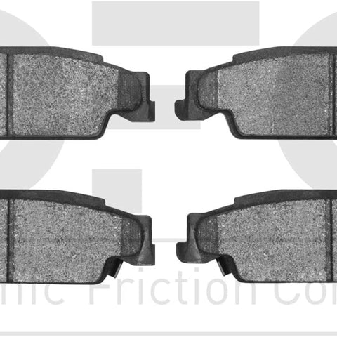 3000 Semi-Metallic Brake Pads 1311-0922-00-Rear Set for 2003-2007 Cadillac CTS, 2005-2008 Pontiac Grand Prix, 2005-2011 Cadillac STS