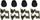 (117.46027) Disc Brake Hardware Kit