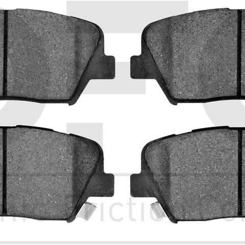 5000 Advanced Brake Pads - Ceramic 1551-1815-00-Front Set for 2010-2012 Hyundai Santa Fe, 2011-2020 Kia Sorento, 2012-2017 Hyundai Azera, 2013-2018 Hyundai Santa Fe Sport,