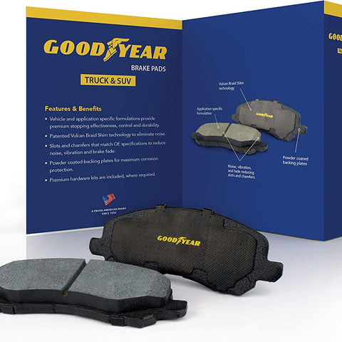 Rear Brake Pads for 2015-2018 Chevrolet Colorado 2015-2020 GMC Canyon GYD1806