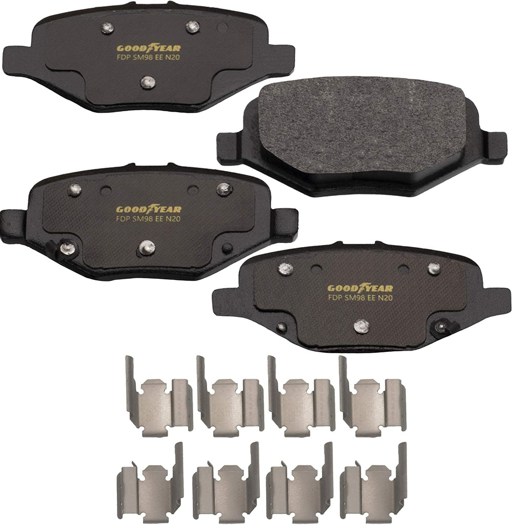 Rear Carbon Ceramic Brake Pads for Ford Explorer & More  GYD1612