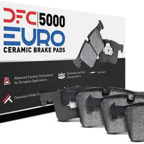 5000 Euro Ceramic Brake Pads 1600-0768-00-Front Set