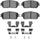 5000 Advanced Brake Pads - Ceramic and Hardware Kit