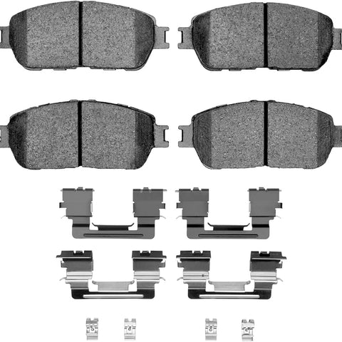 5000 Advanced Brake Pads - Ceramic and Hardware Kit