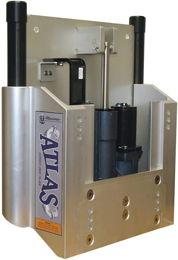 AHJ-12VHD-DP Atlas Hydraulic Heavy-Duty Jack Plate - 12" Setback