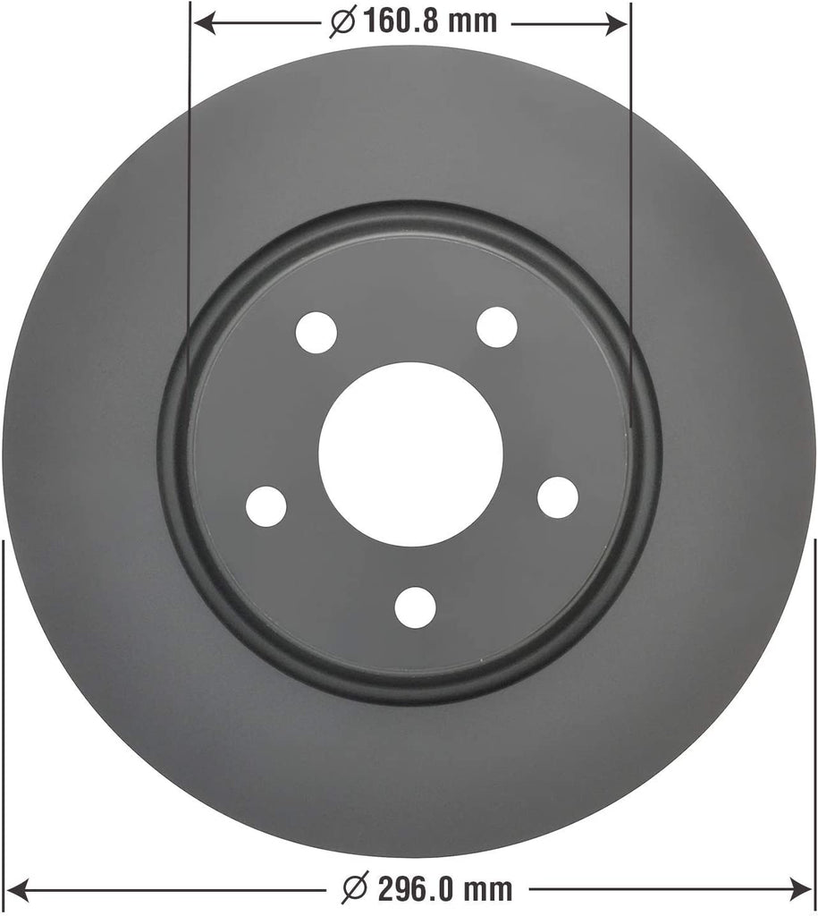 Front Brake Rotors & Ceramic Pads Kit for Chevy Pontiac Saturn & More PRK47708F